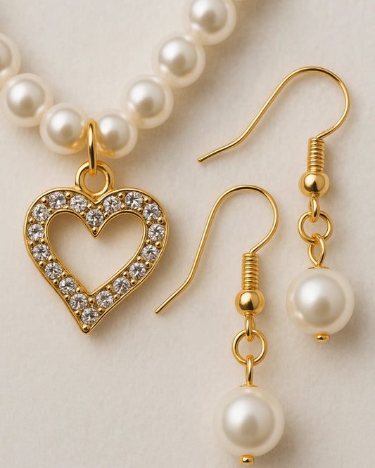 Heart of Pearl Set