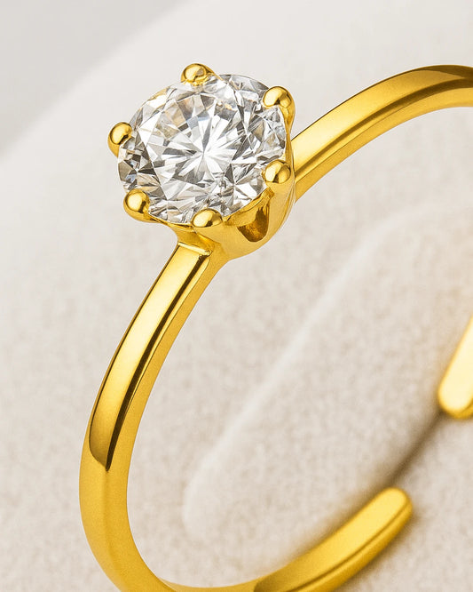 Celeste Solitaire Ring