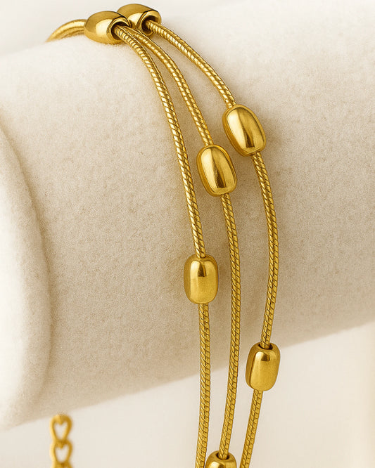 Golden Serenity Bracelet