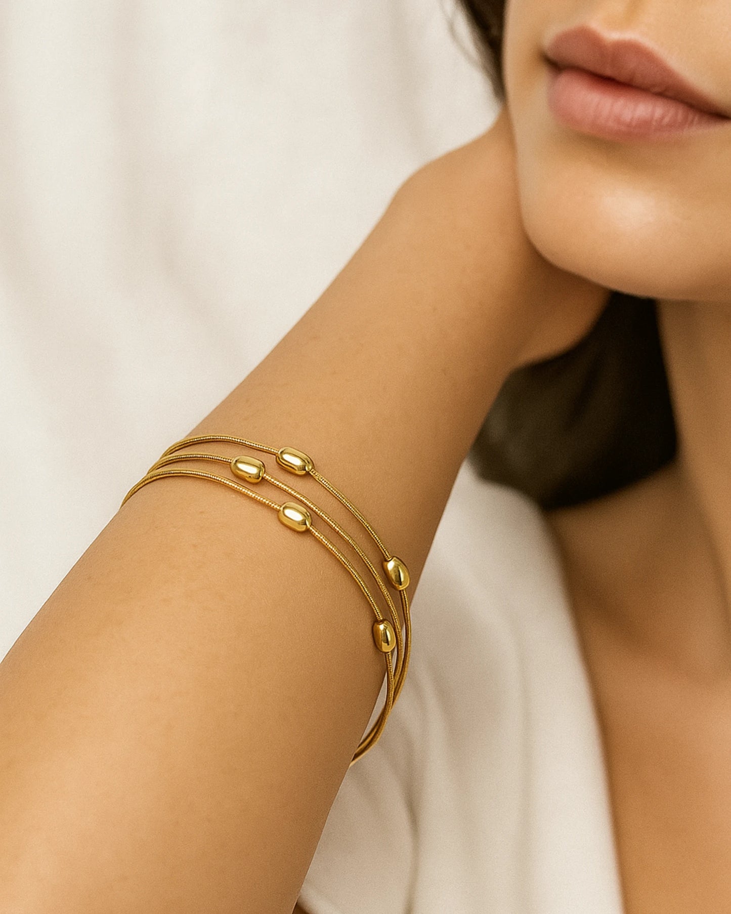 Golden Serenity Bracelet
