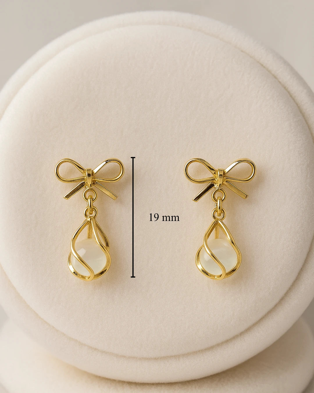 Celeste Bow Drops