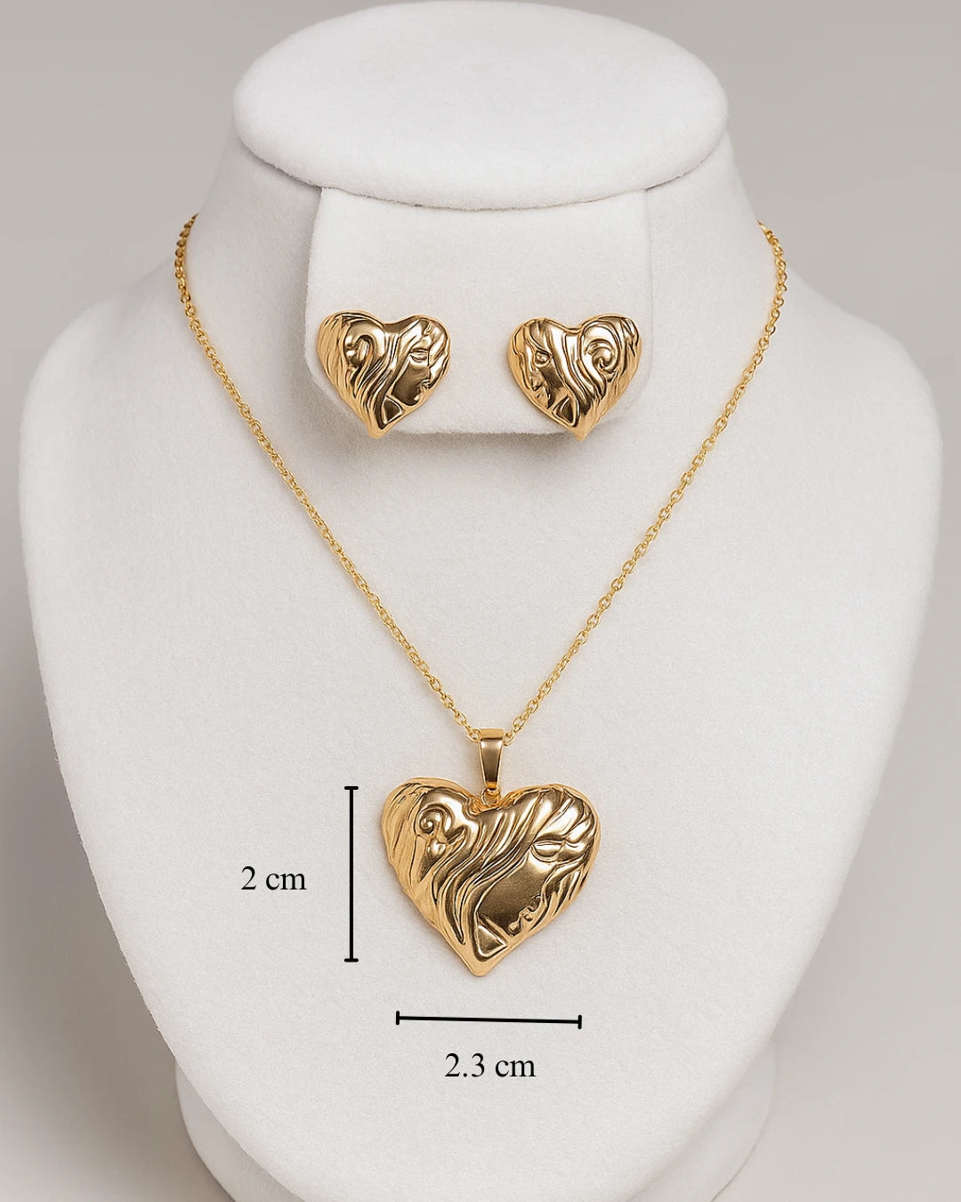 Auric Sculpt Heart Set
