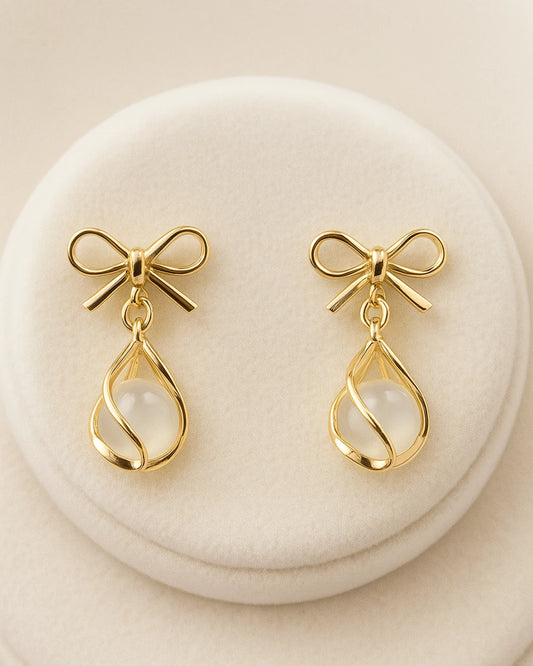 Celeste Bow Drops