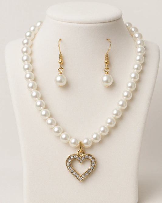 Heart of Pearl Set