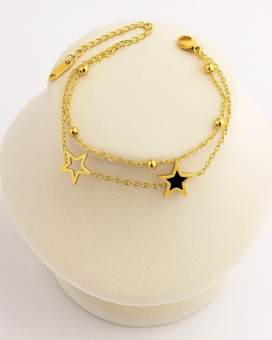 Ethereal Star Charm Bracelet
