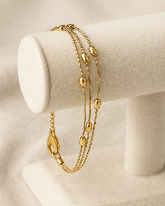 Golden Serenity Bracelet