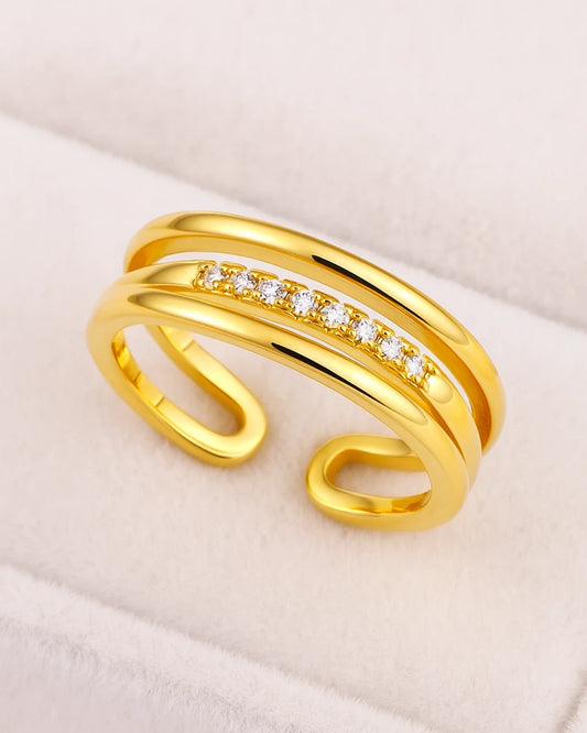 Aurelia Twin Band Ring