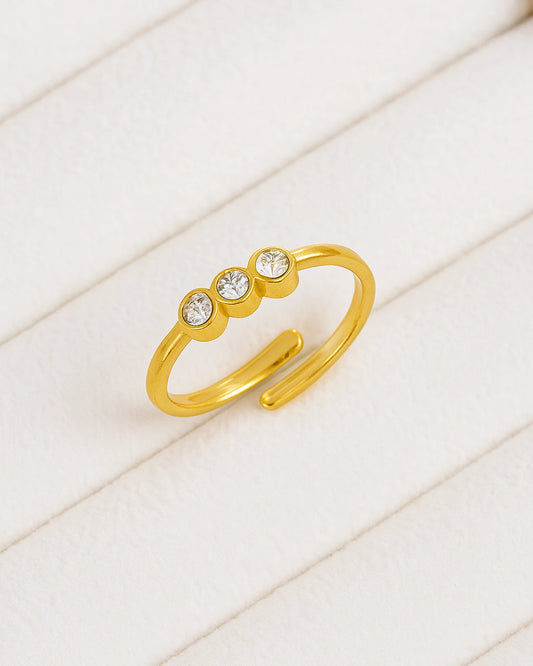 Lustre Triad Ring