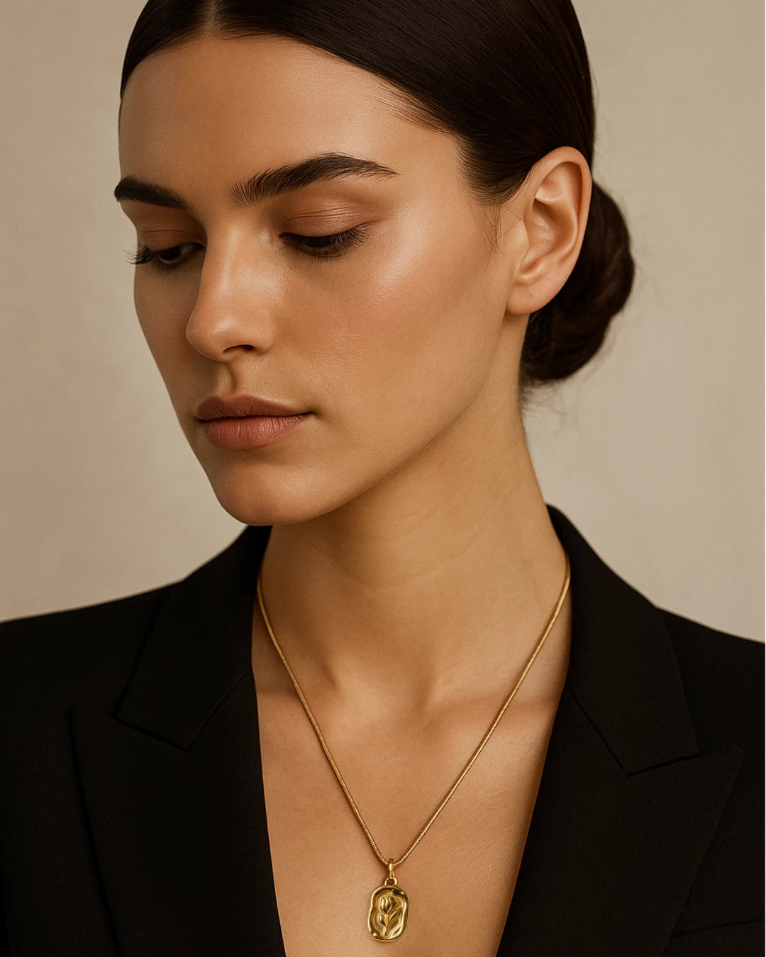 Fleur d’Or Pendant
