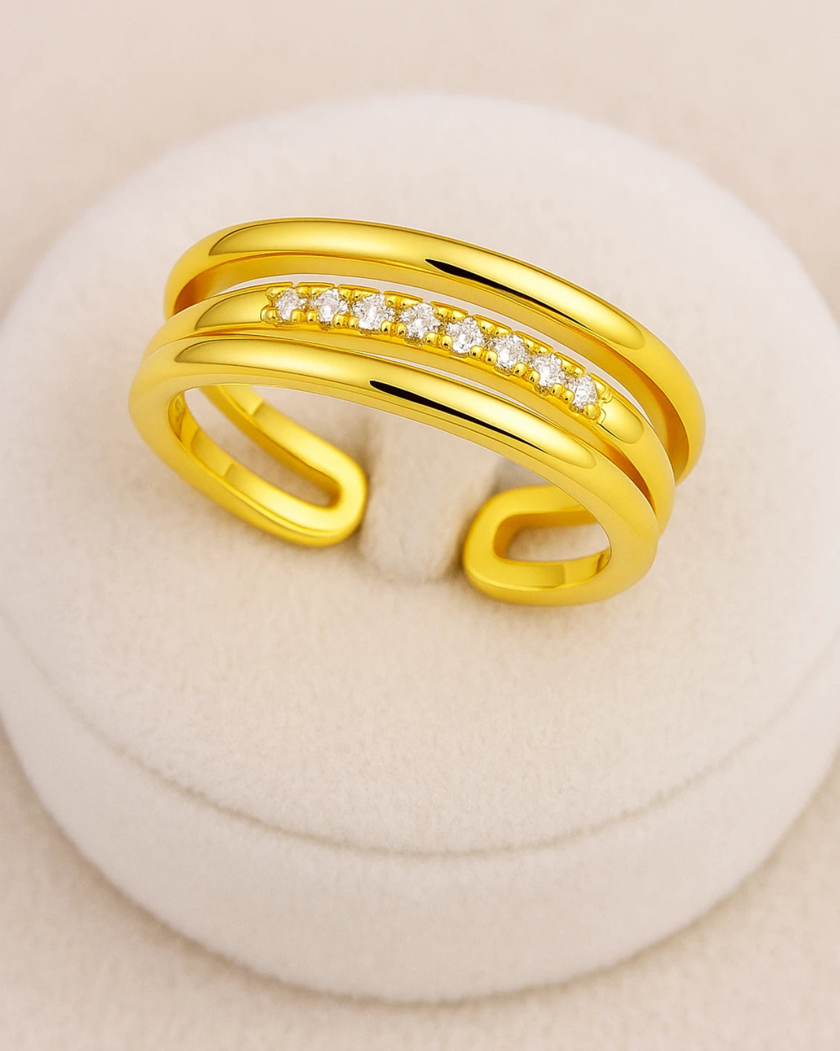 Aurelia Twin Band Ring
