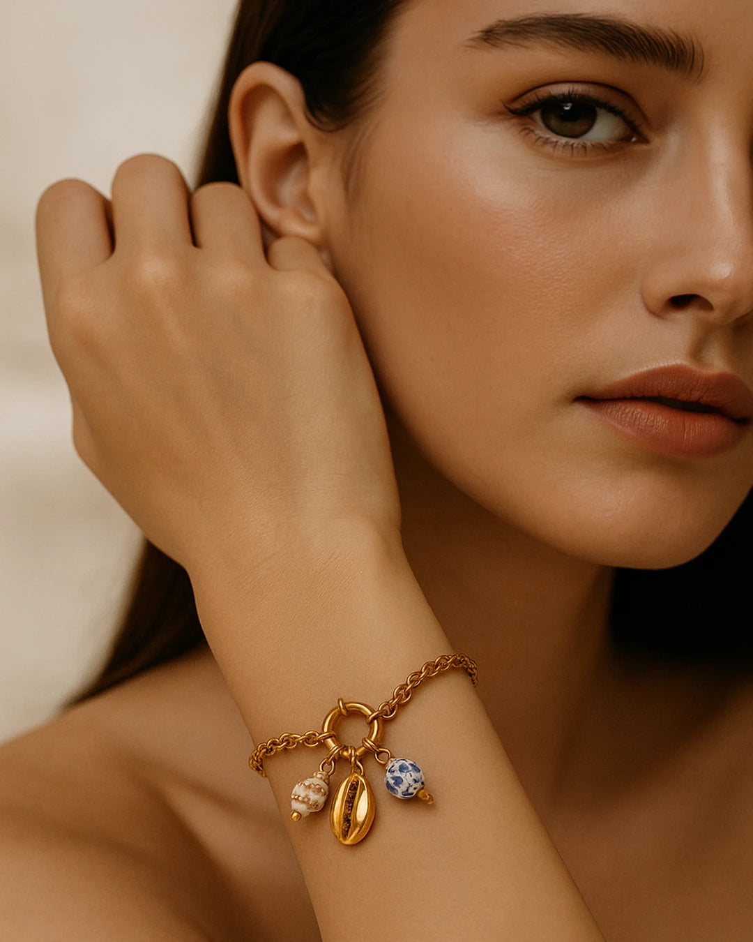 Golden Ocean Breeze Bracelet