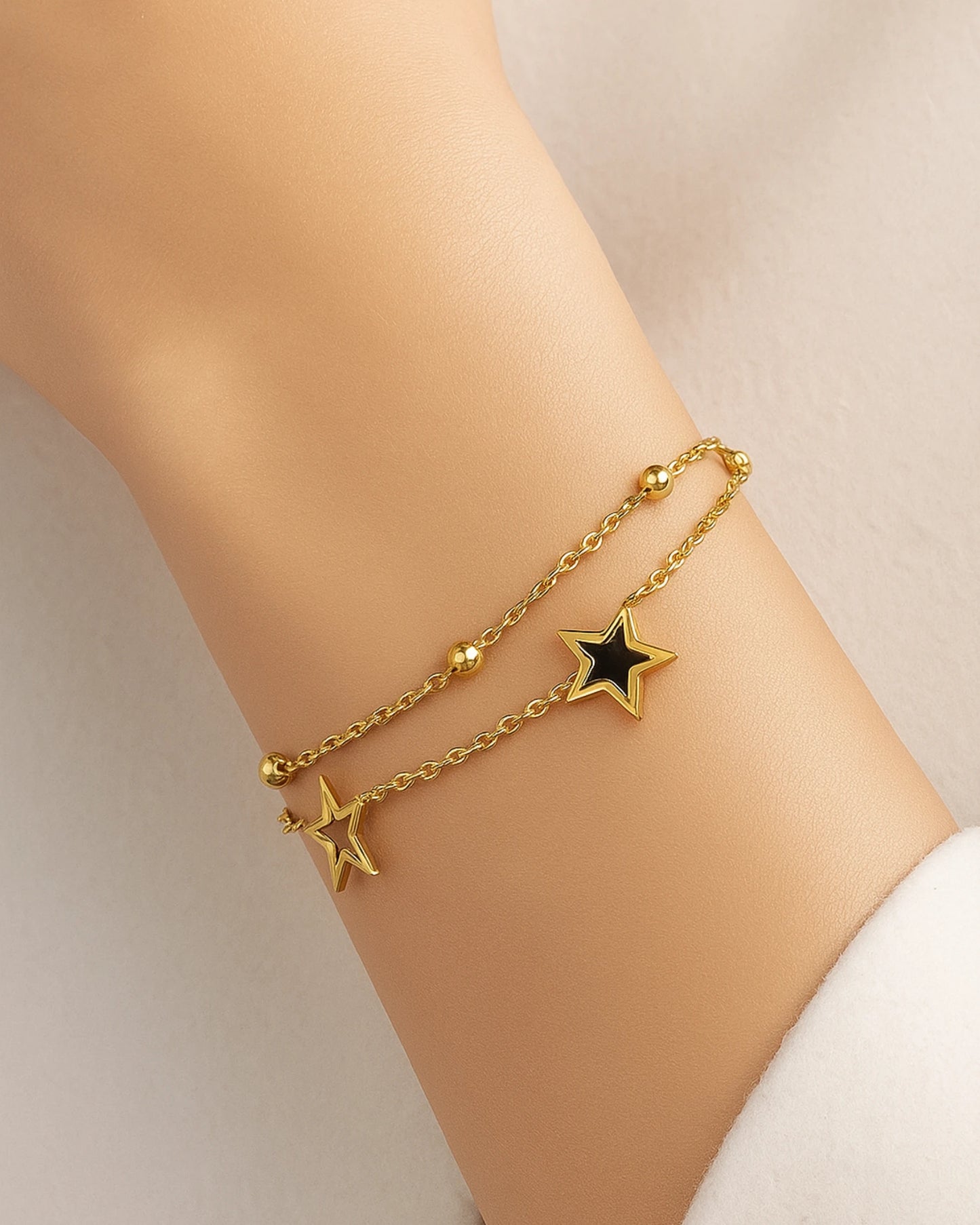 Ethereal Star Charm Bracelet