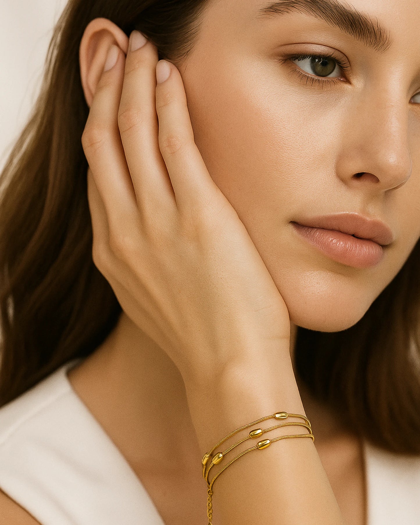 Golden Serenity Bracelet