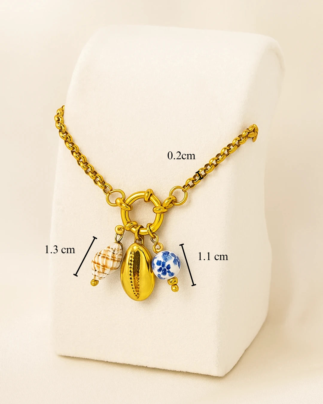 Golden Ocean Breeze Bracelet