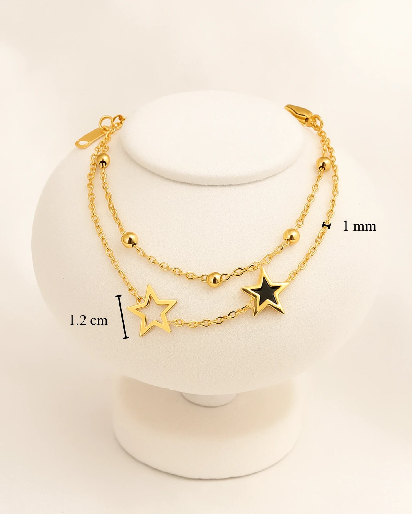 Ethereal Star Charm Bracelet