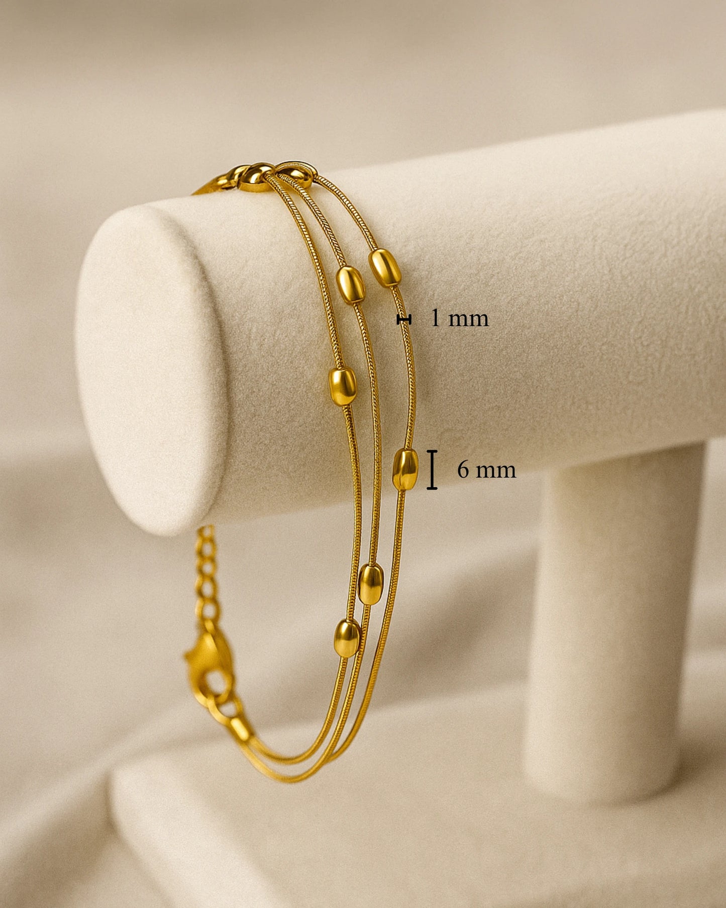 Golden Serenity Bracelet